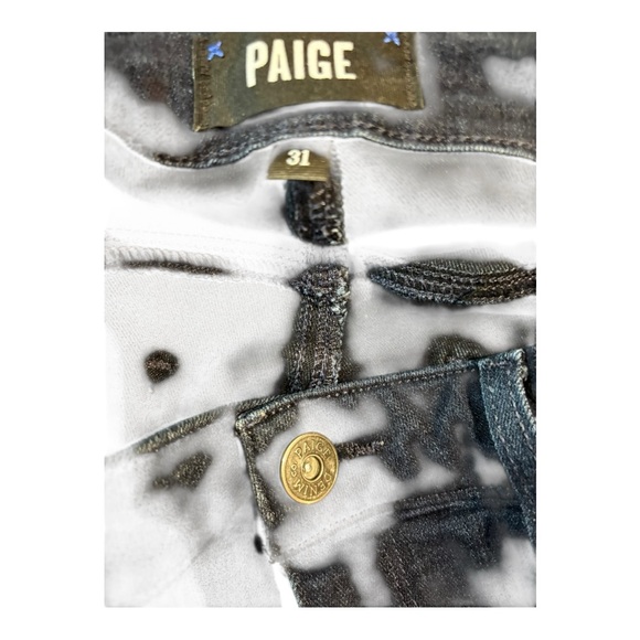 PAIGE Hoxton skinny jeans in a dark wash. size 31 - Picture 4 of 4